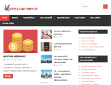 Tablet Screenshot of forex-factory.cz